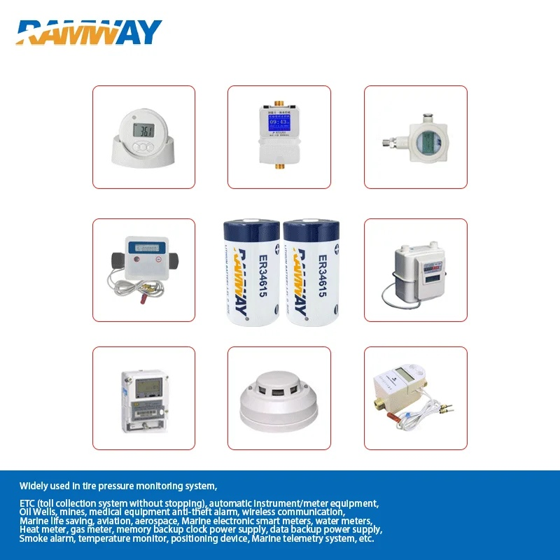 Батарея ER34615 3.6V 19000mAh, литиевая