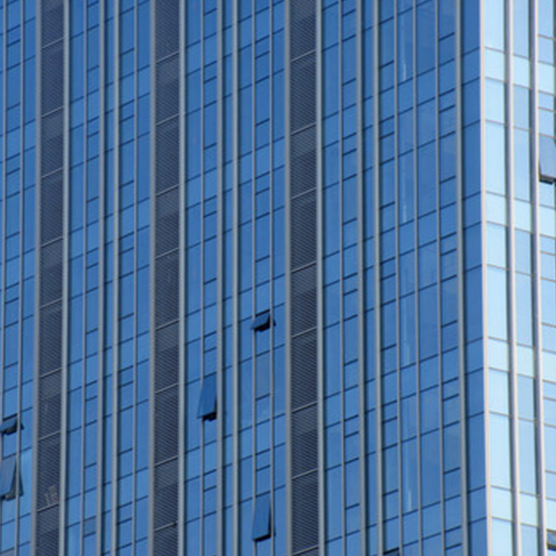 Durable Metal Aluminum Curtain Wall with Glazing and Aluminum Profiles for Commercial and Residential Buildings