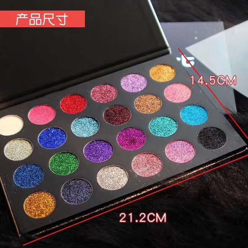 Sm 247 Eyeshadow Shimmer 24 Colors Makeup Palette Customize Private Logo Have Stock