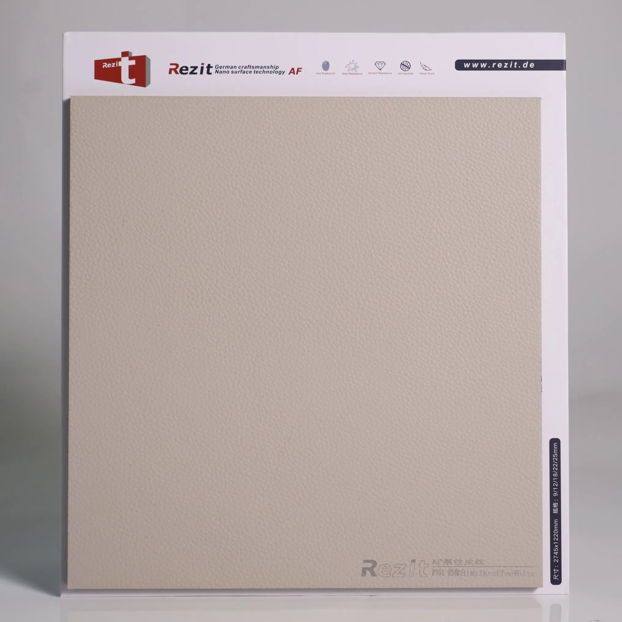 Premium 2745*1220mm Leather Touch Panels for Home Automation