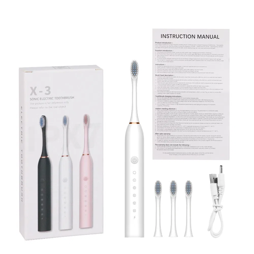 Automatic Charging Smart Teeth Cleaning Tool Electric Toothbrush for Adults Couples