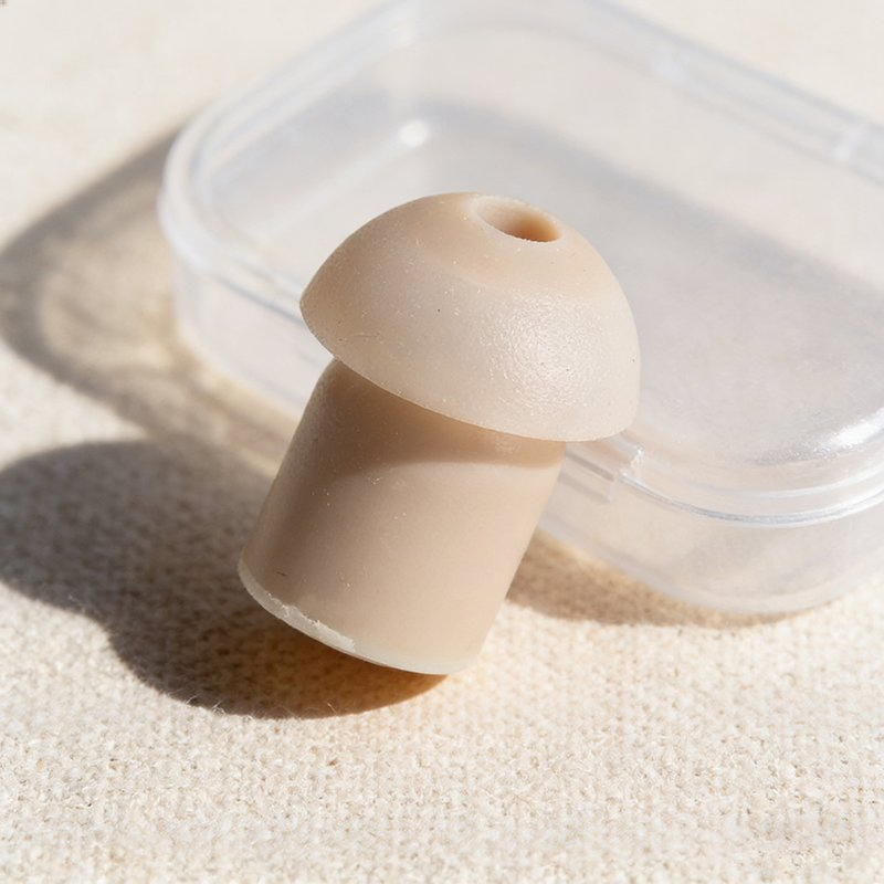 Raytalk Walkie Talkie Accessories Mushroom Earbud Eartip for Two-Way Radio-Transparent Design