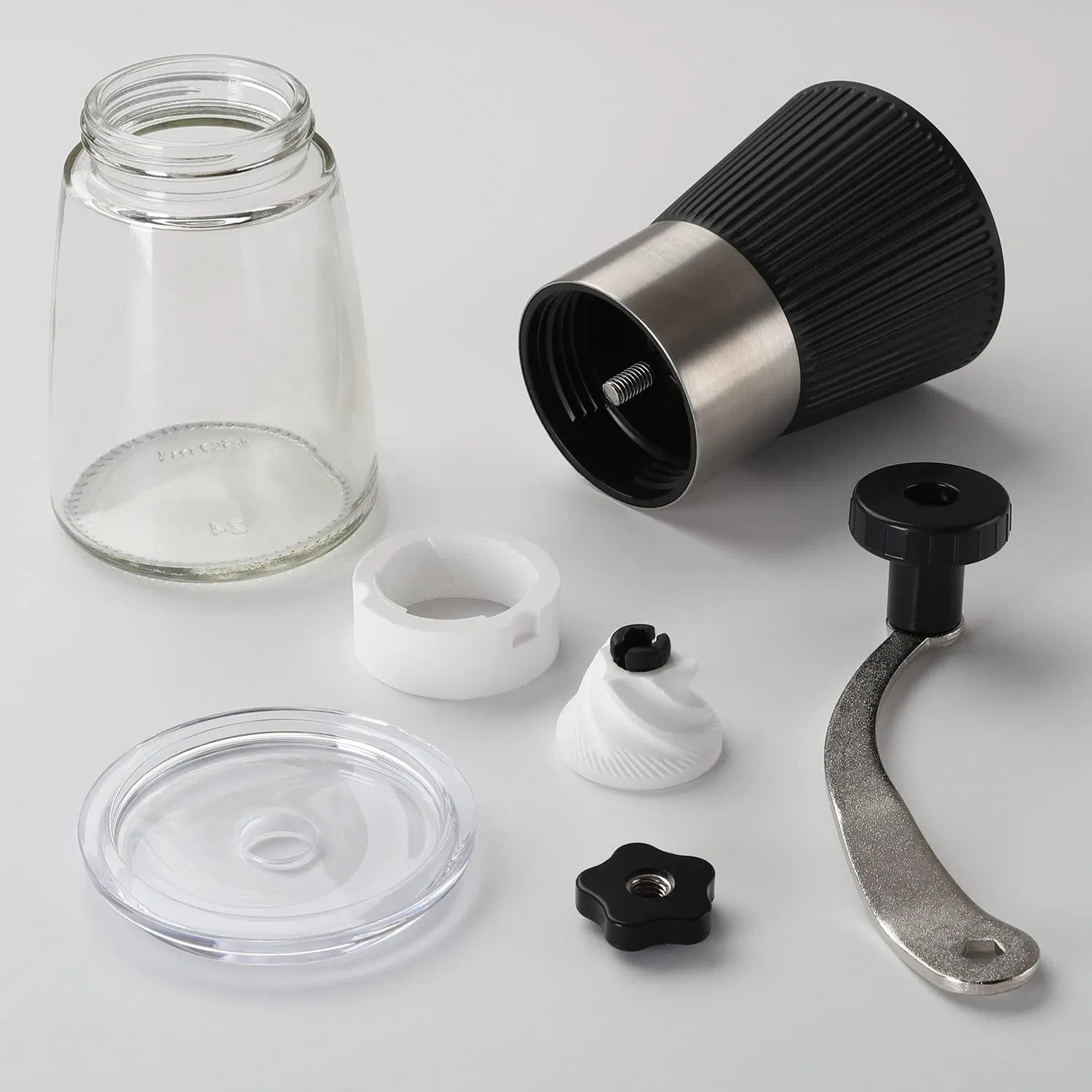 Manual Coffee Grinder Bottle Coffee Bean Mill Set