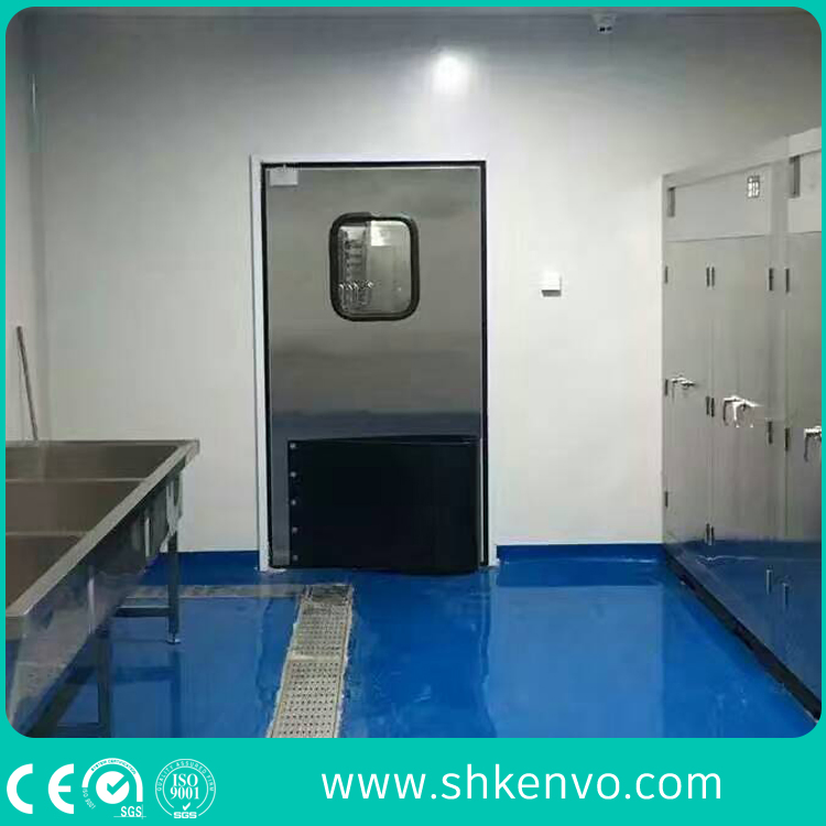 Double Acting Swinging Aactive Thermal Insulated Stainless Steel Metal or ABS Impact Traffic Door for Food Factory or Cold Rooms or Restaurant