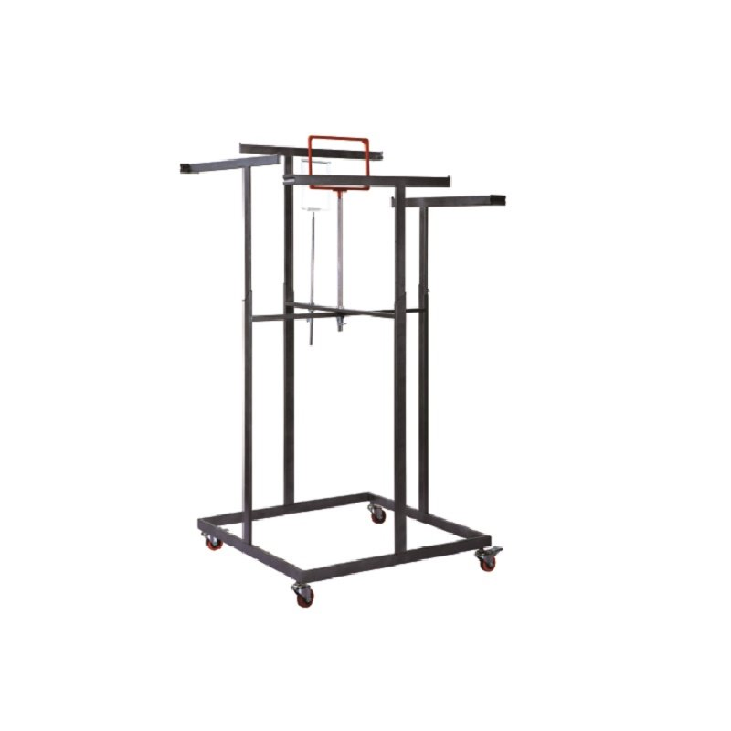Wholesale Double-Side Metal Supermarket Clothes Rack Display Metal Stand
