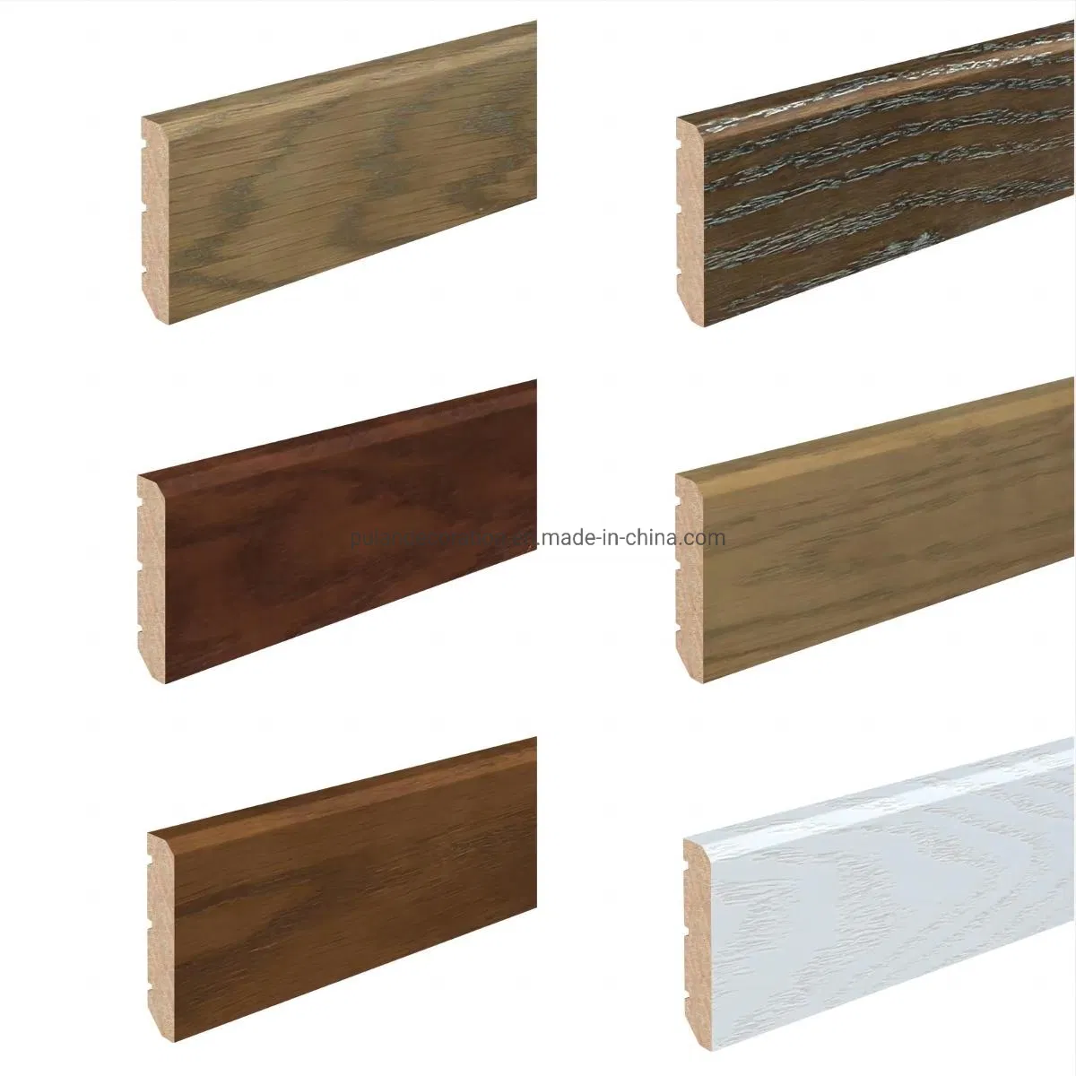 Premium Solid Wood Flooring Skirting Kicker for Elegant Wall Trim