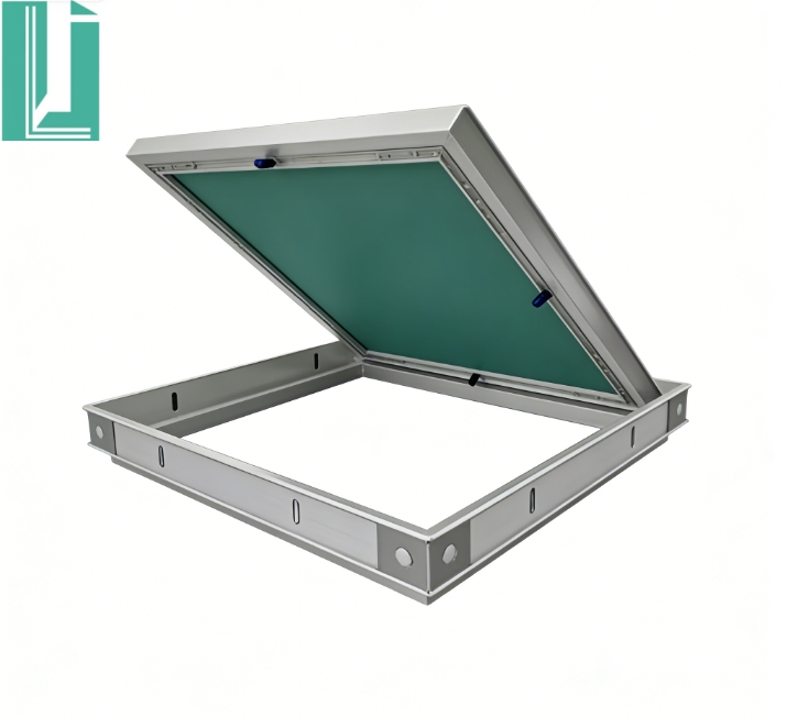 300×300 Gypsum Board Access Panel Ceiling Aluminum Frame for Plumbing Electrical Access