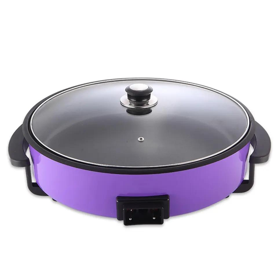 Electric Pizza Pan 1500W ETL GS CE RoHS CB Approval Flat Pizza Pan with Electric New Cooking Electric