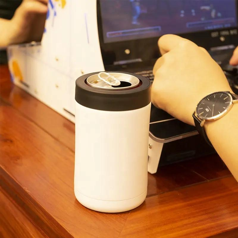 Outdoor Standard Insulated Can Cooler Stainless Steel Beer Beverage Bottle