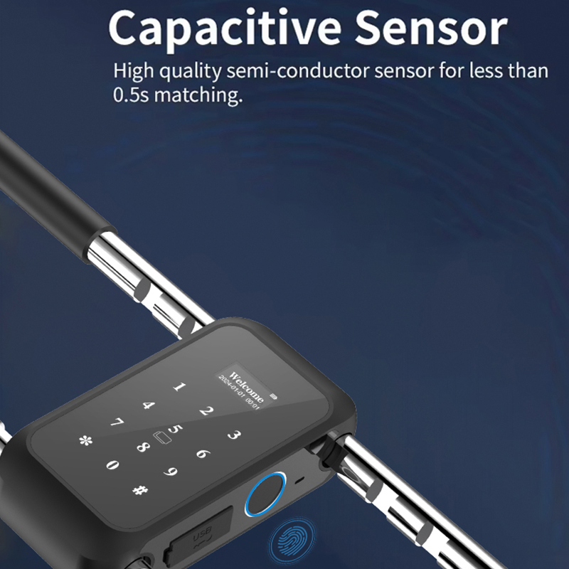 U-Shaped Lock Smart Lock for Door and Bicycle Wheel