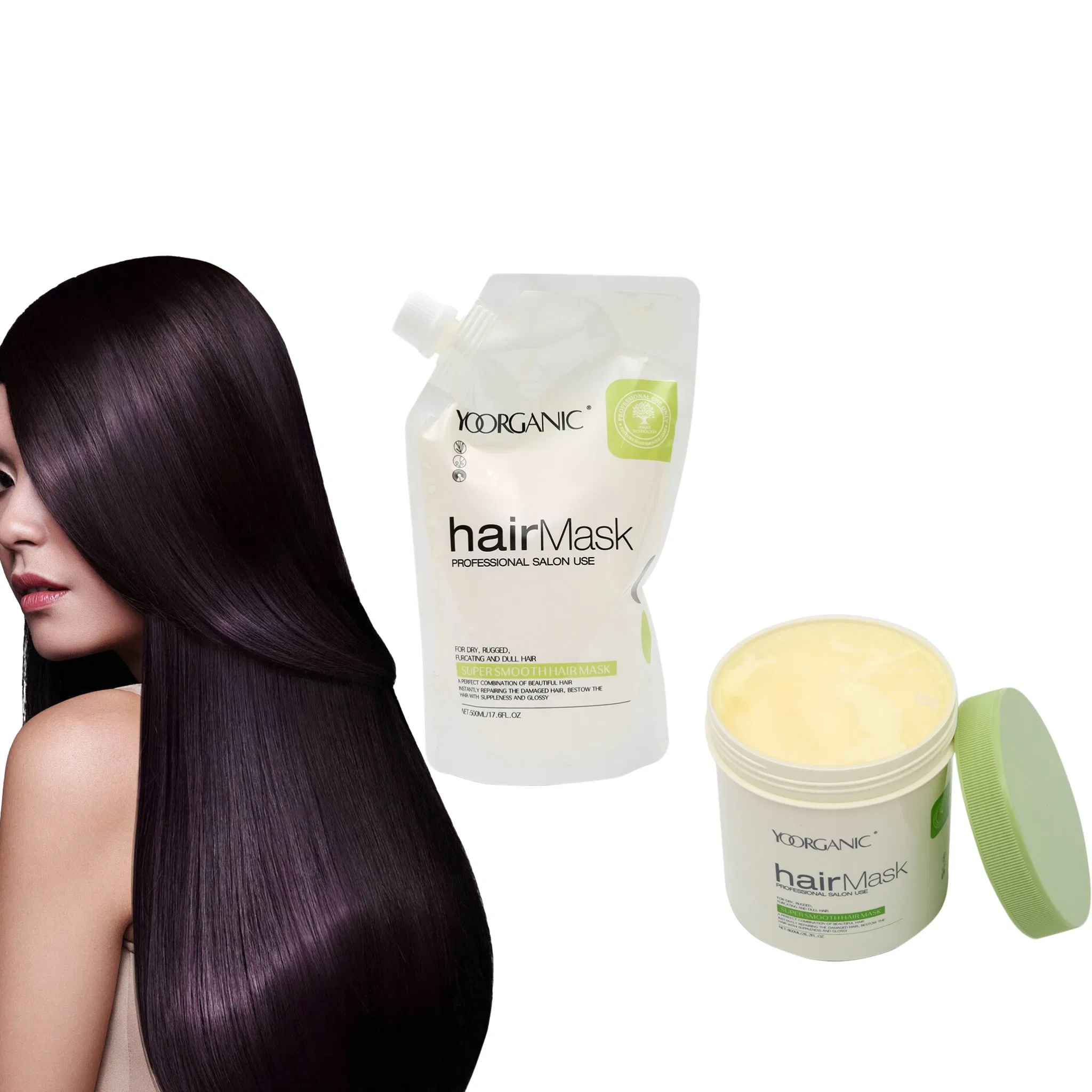 Keratin Custom Moisturizing Shine Polisher Organic Hair Care Hair Treatment with Argan Oil OEM Hair Mask
