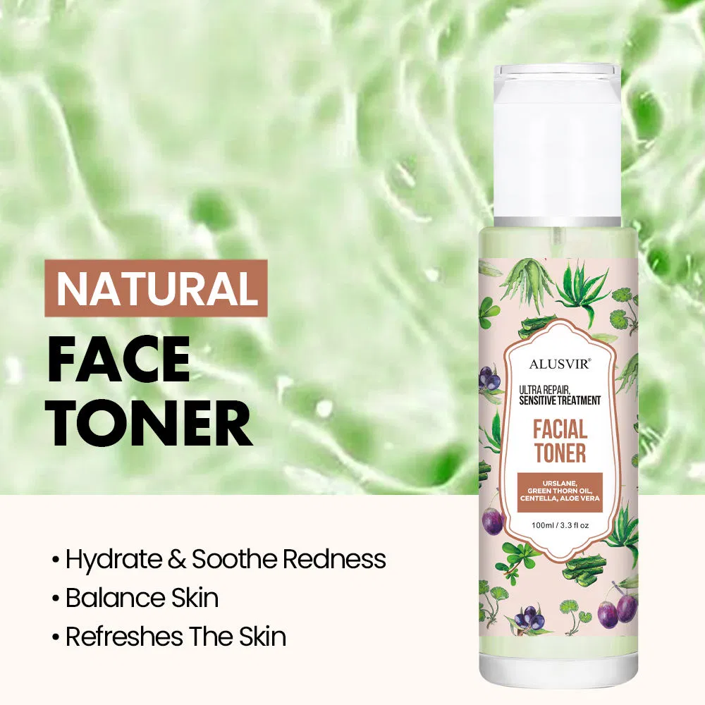 Sensitive Face Toner Redness Relief Anti-Allergy Hydrating Facial Toner