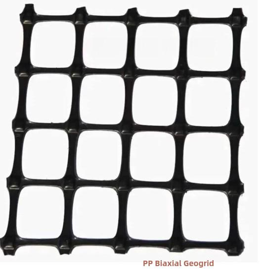 PP Biaxial Geogrid PP Biaxial Geogrid Supplier Construction PP Biaxial Geogrid