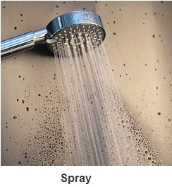 Free Sample Sunflower Classic Economical Temperature Control Silicone Shower Head