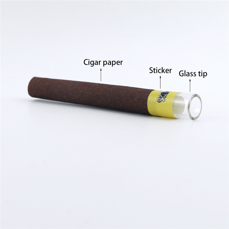Factory Production Exclusive Sales Exquisite Organized Cigar Smoke Paper Unbleached King Size Rolling Paper Glass Filter Tips