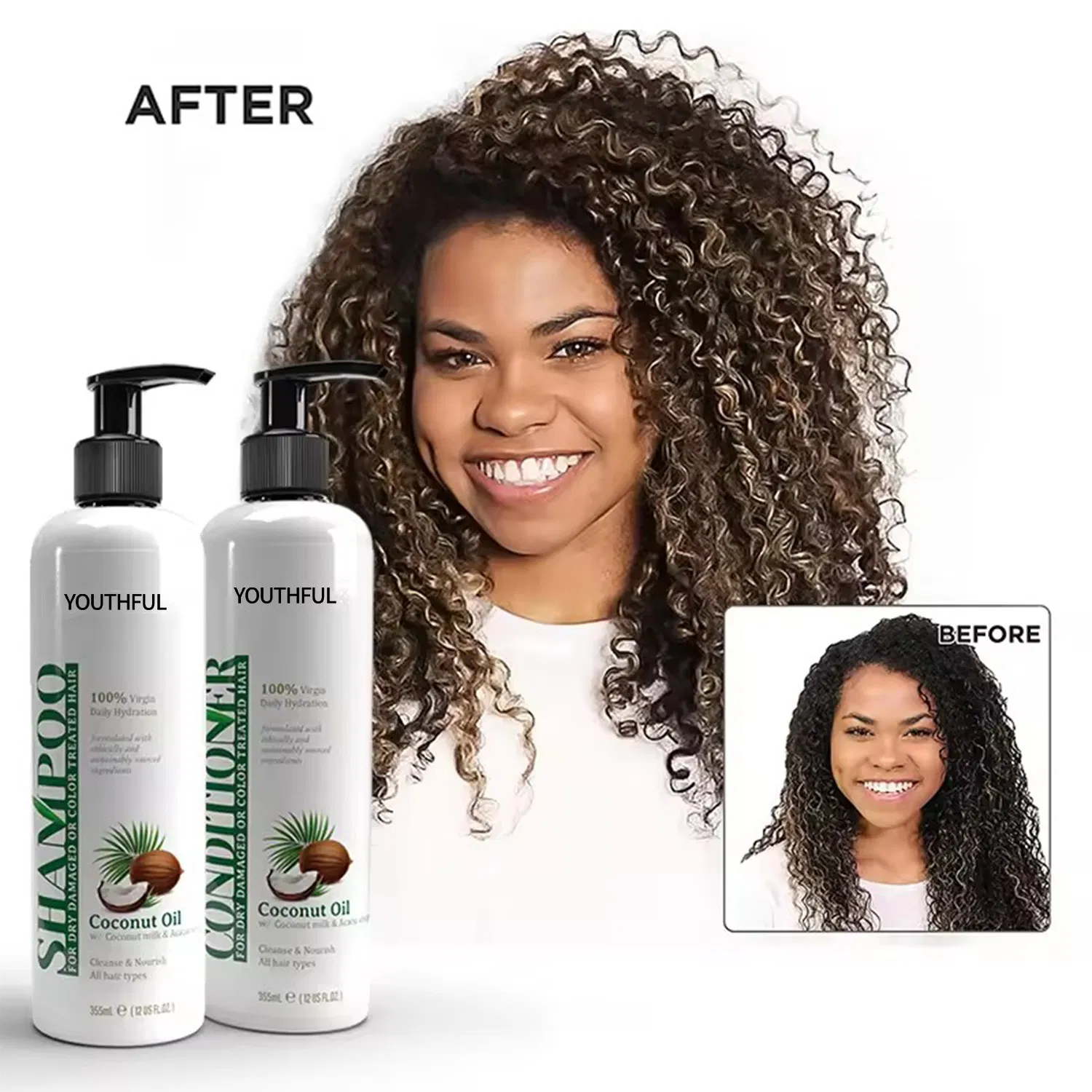 Natural Shea Butter Deeply Nourishing Keratin Sulphate Free Coconut Hair Mask