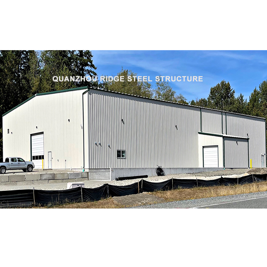 Turn-Key Customized Prefabricated Structural Steel Fabrication Peb Prefab Structure