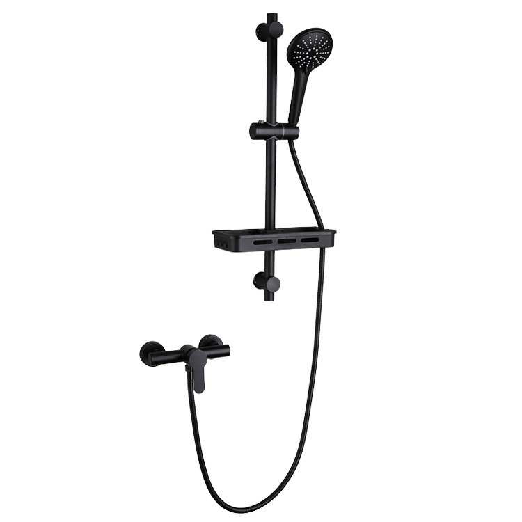 Good Quality Wall Mount Bathroom Waterfall Shower Faucets Set