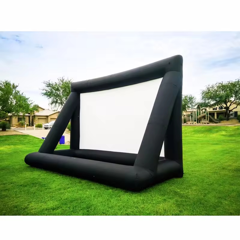 Inflatable Tv Screen Outdoor Theater Inflatable Screen Movie Cinema Outdoor Inflatable Movie Screen And Projector
