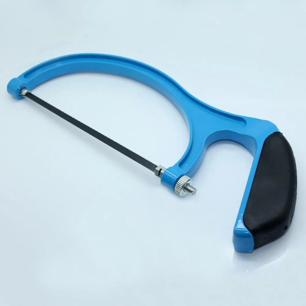 Adjustable 6 Inch Hacksaw Circular Hand Saw Aluminum Frame with Blades Wyz19620