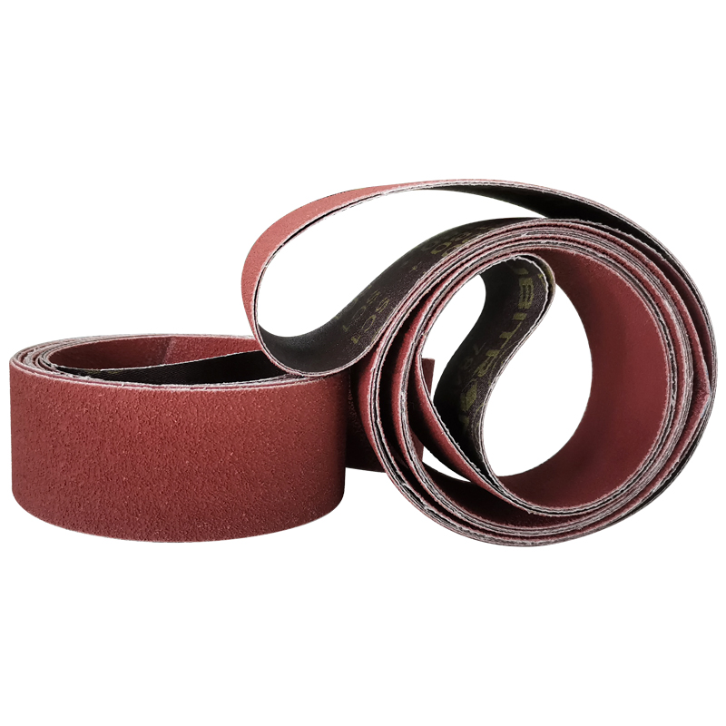 Factory Customized Red Ceramic Cloth Abrasive Sanding Belt