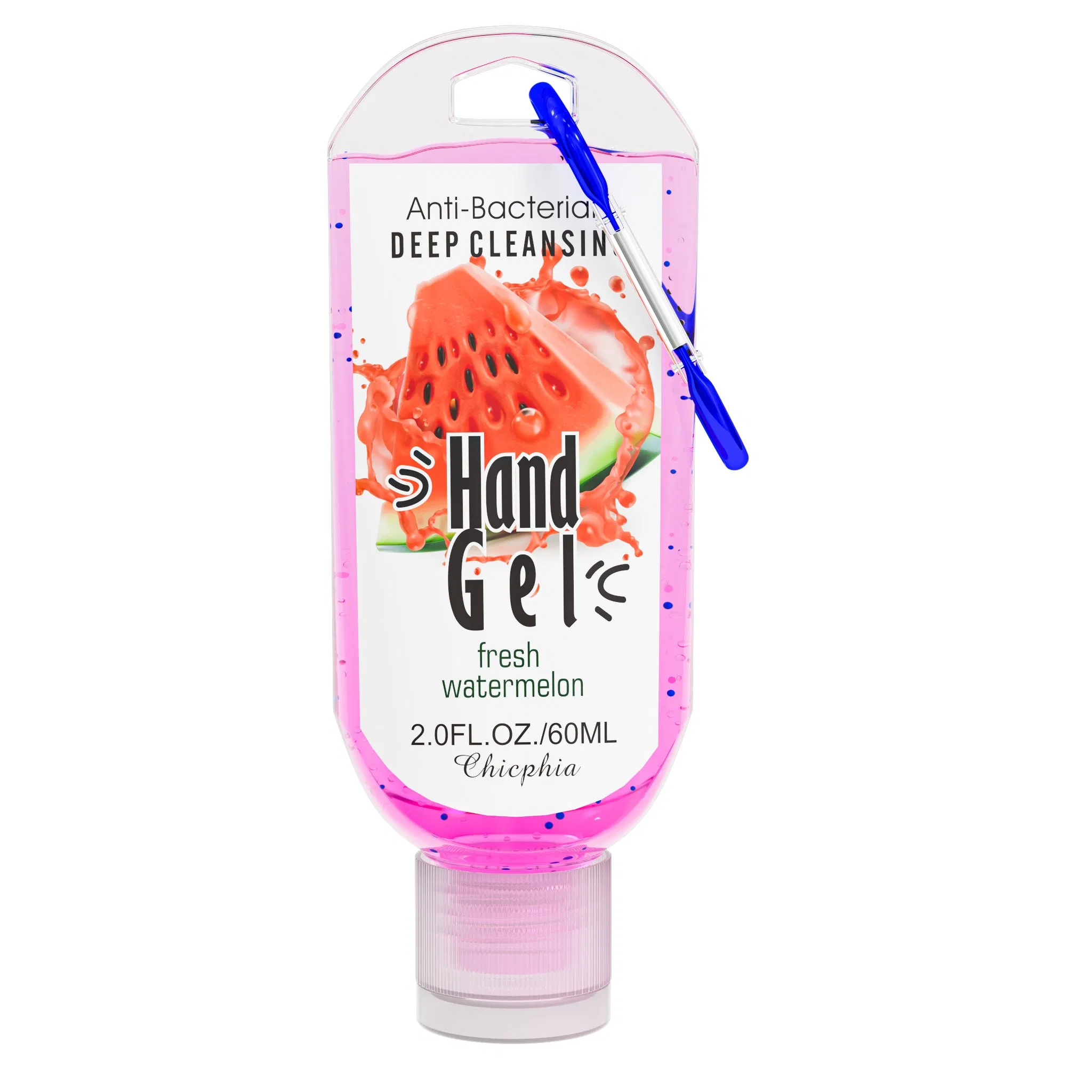 Sweet Pamegante Scented 60ml Hand Sanitizer with Keychain Holder Instant Hand Sanitizer Gel