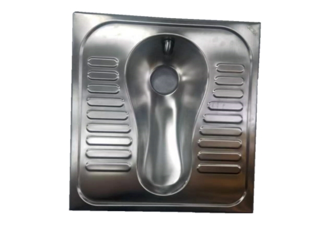Stainless Steel Deep Drawing Squatting Pan Toilet for Prison and School