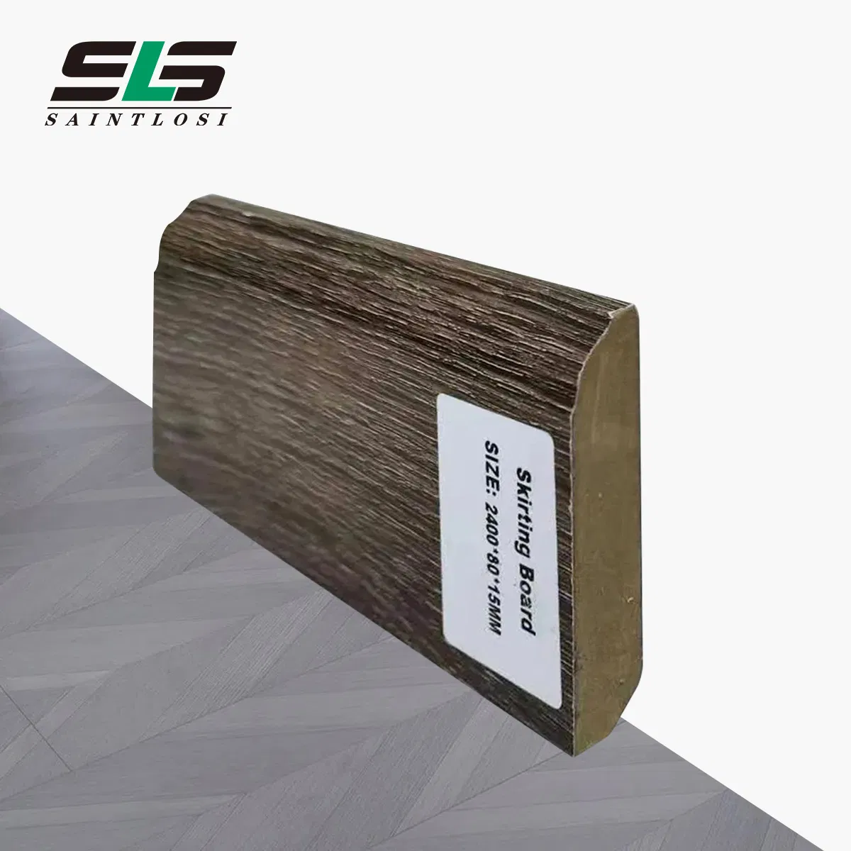 Factory Price Easy Install New Design Waterproof Eco-Friendly PVC Spc Laminate Flooring Skirting Board