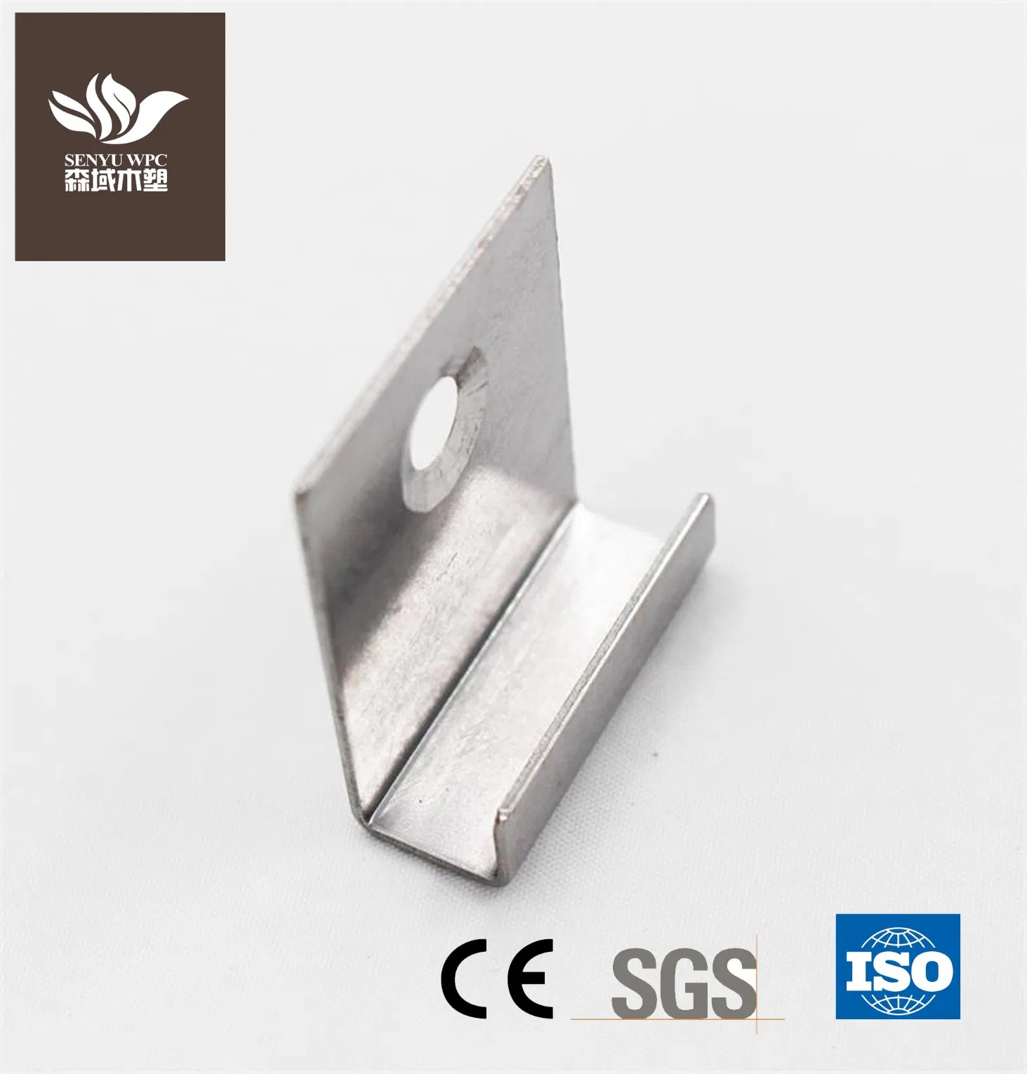 Durable Connecting Fastener System Stainless Steel Decking Flooring Starter Clips