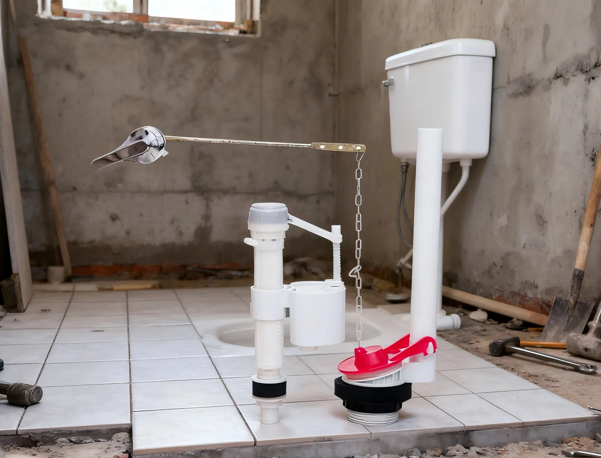 High-Quality Durable Cistern Flush Mechanism-Water-Saving & Reliable Toilet Flush System
