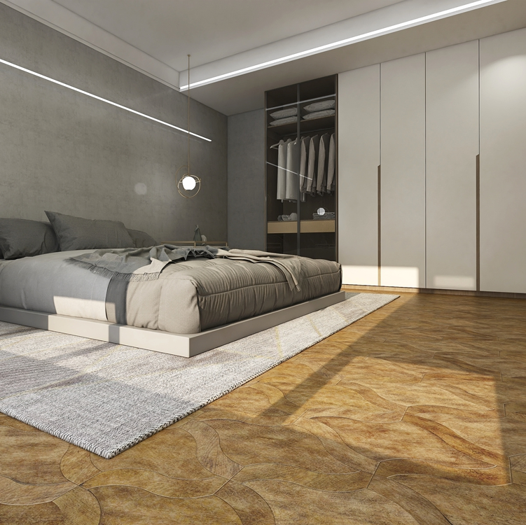 Инженерная паркетная доска Teak Oak для гостиной