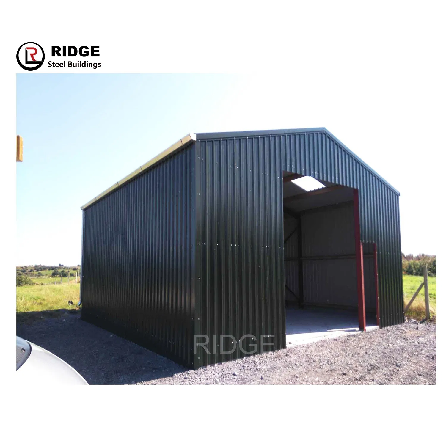 Mini Storage Steel Building Prefabricated Warehouse Outdoor Storage Shed