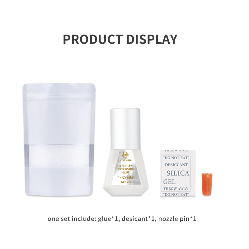 5ml Quick Dry 1s Clear Long Last 6-8 Weeks Eyelash Glue Extensions Adhesitive
