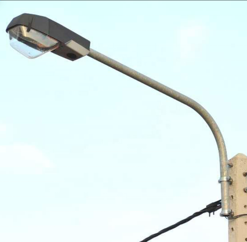 Luminaires Electricity Lamp Pole Steel Support Arm