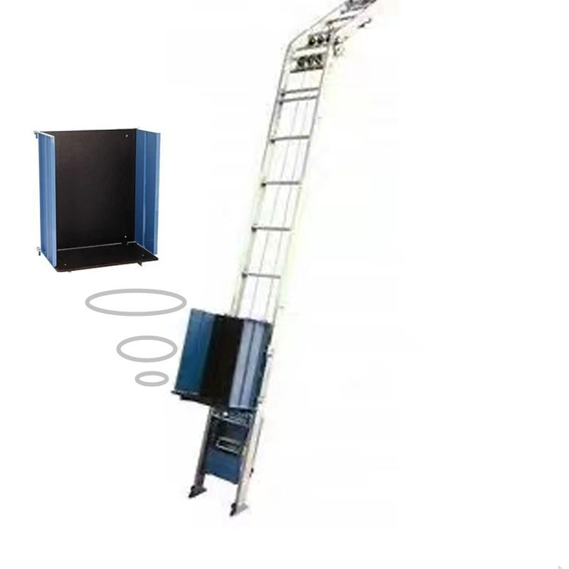 Wholesale Quickly Assemble Wire Rope Hoist 4-19m Alum Electric Ladder Lift Solar Panel Lift Ladder Hoist for Construction