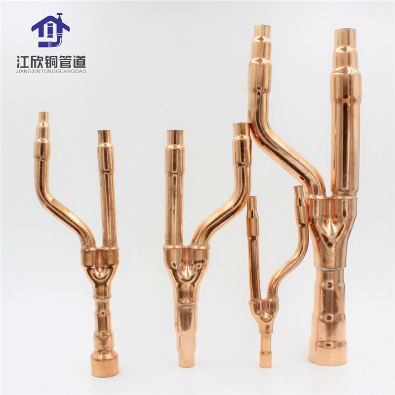 Air Conditioner Parts Vrv Vrf Joint Refnet Copper Soldering Refrigeration Part