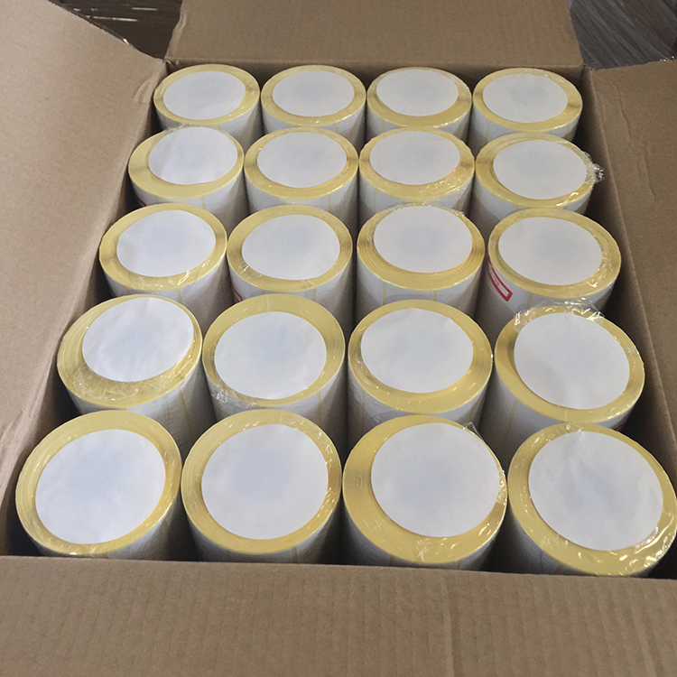 Self-Adhesive Raw Material Pre-Printed Direct Thermal Printing Label Sticker
