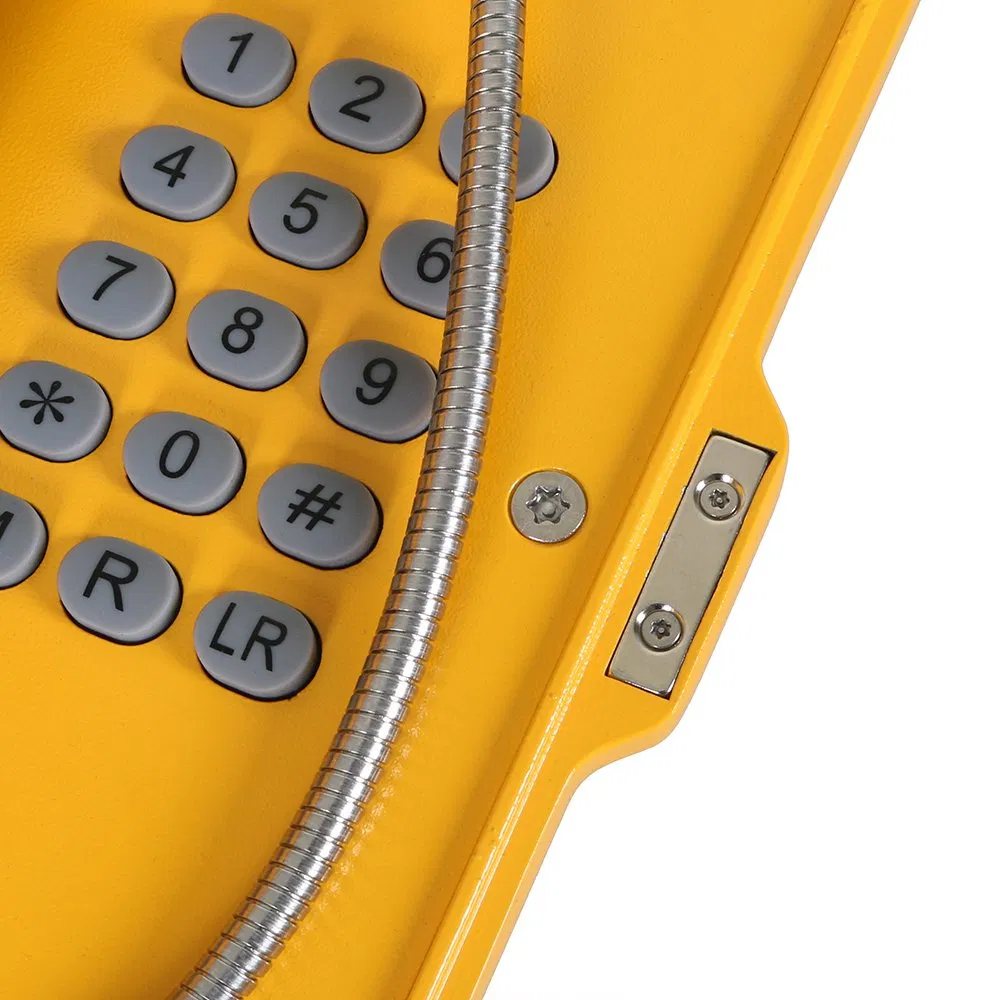 Waterproof Industrial Telephones for Railways, Tunnels, Ports, and Power Plants