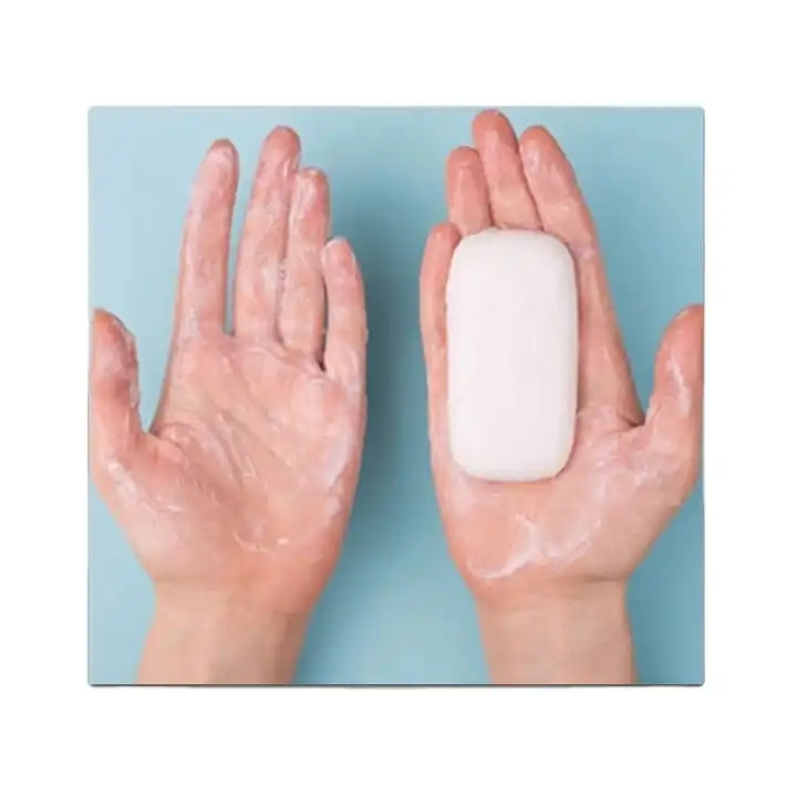 Private Label Handmade Bleaching Soap Exfoliating Soap Whitening Coconut Scrub Soap
