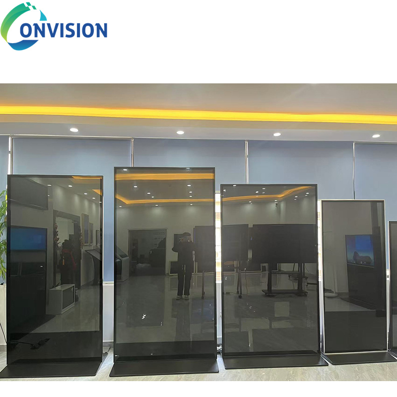 LCD Floor Standing Android Video LCD Advertising Player Equipment