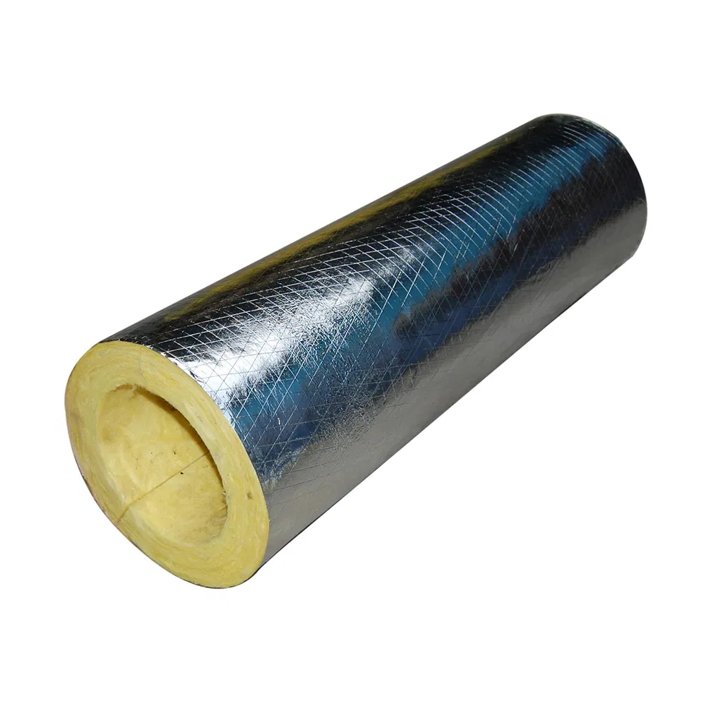 Effective Acoustical Glass Wool Fiber Glass Insulation Pipe