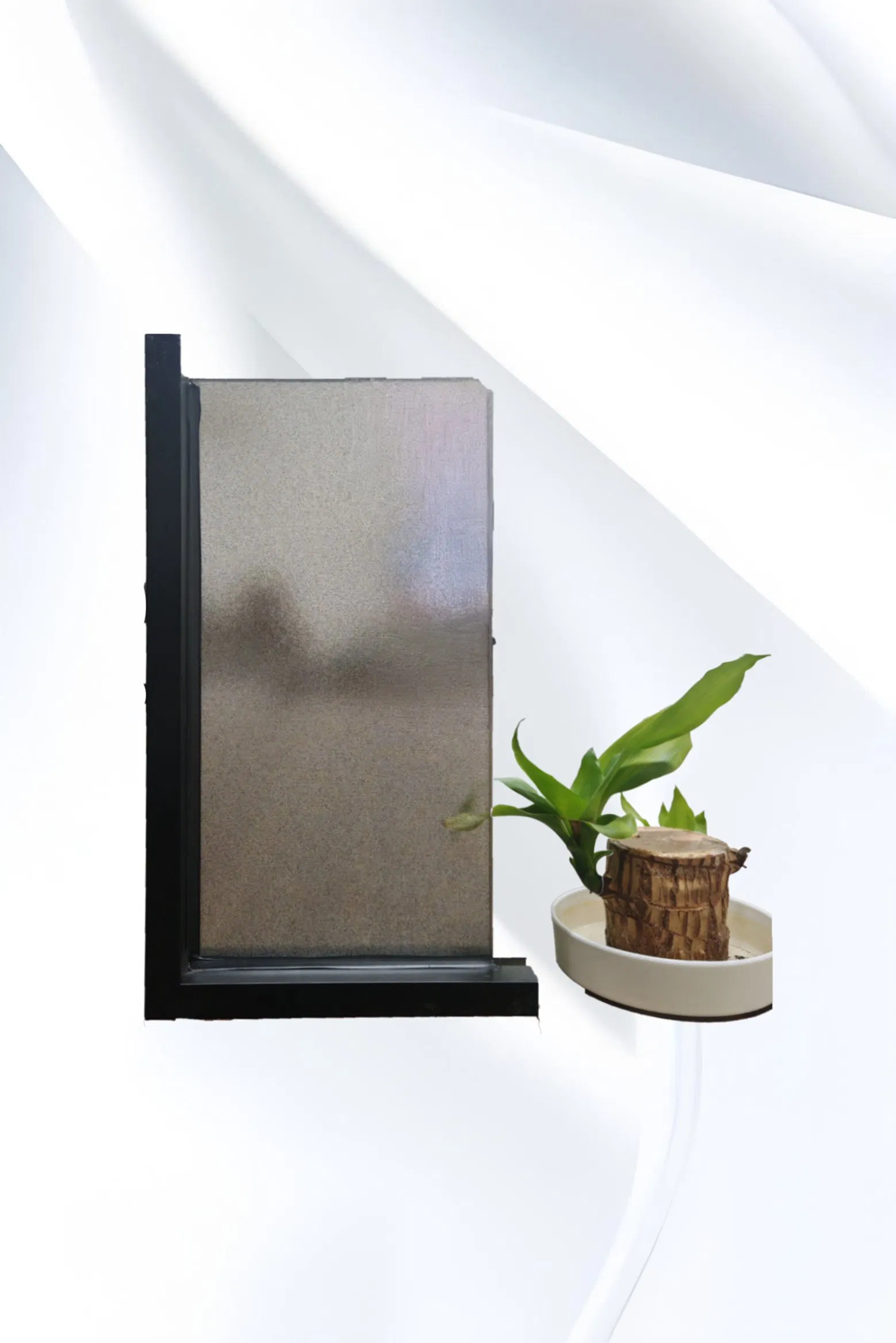 Frosted Texture Translucent Furniture Glass Laminated Glass