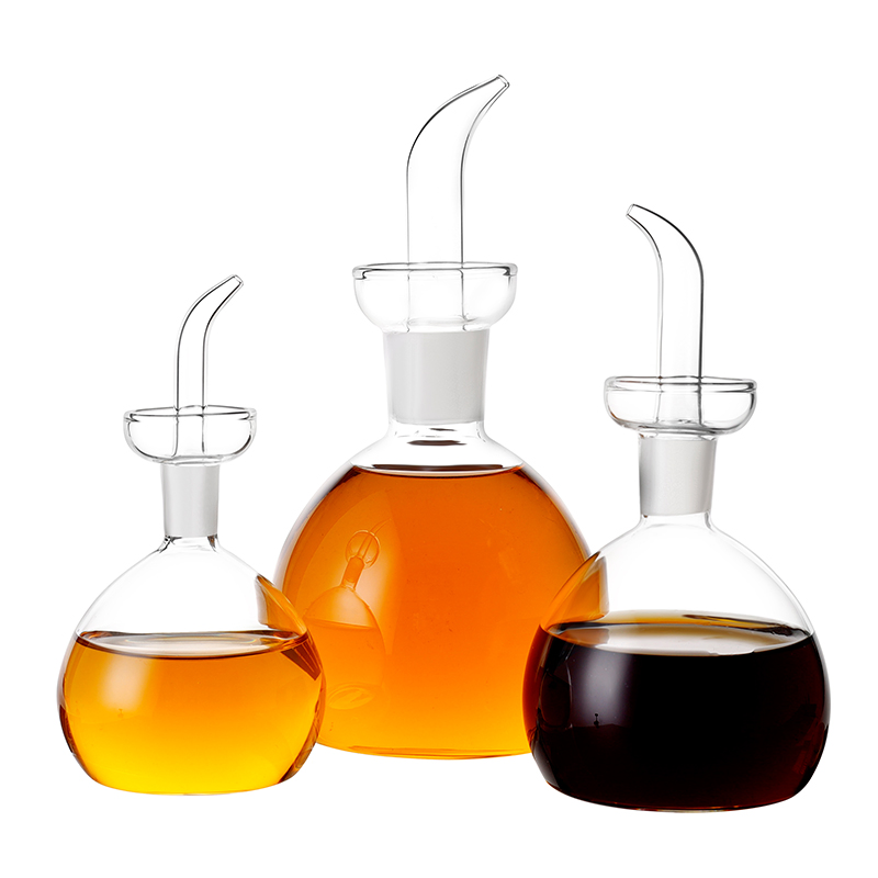 200ml 300ml 580ml Glass Olive Oil Dispenser Bottle Glass Oil Decanter and Cruet Olive Oil Dispenser Bottle Oil Dispenser Oil Bottle