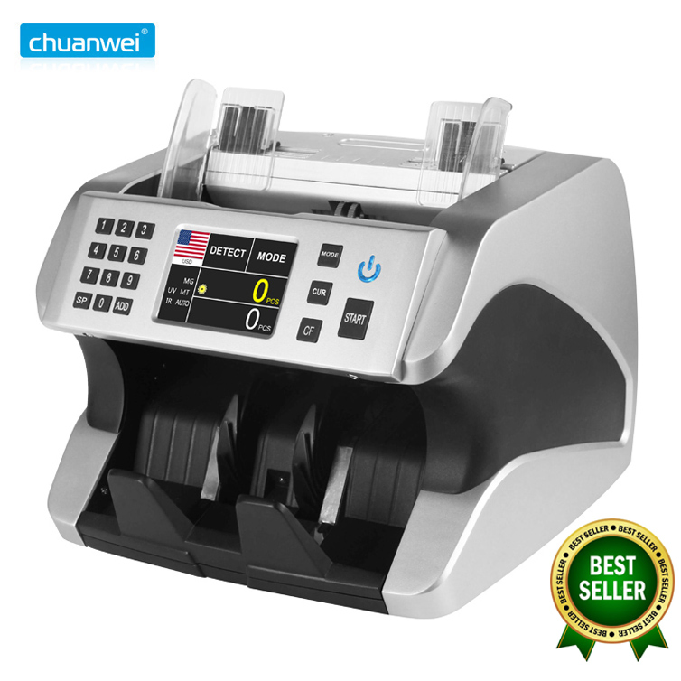 Financial Equipment Bill Counters Money Counting Counterfeit Detector Banknote Counter Currency Counters Cash Counting Money Counter Machine