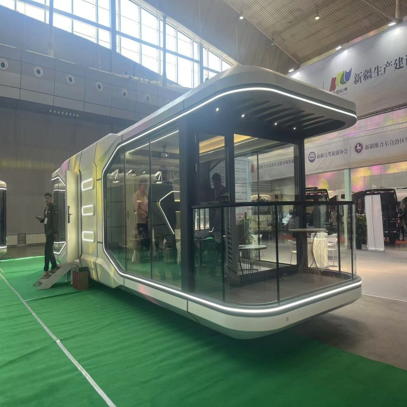 Mobile House Sample Folding Luxury Prefab Space Capsule House