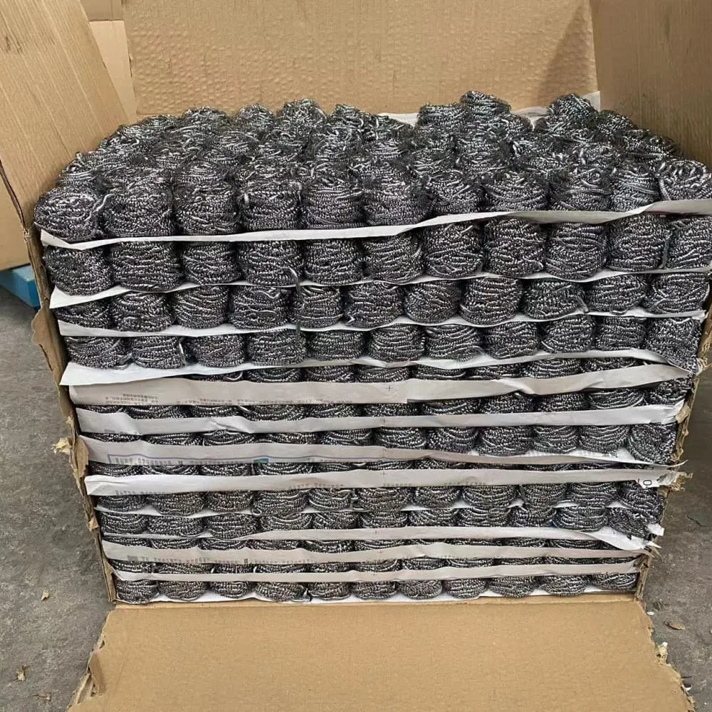 High-Efficiency Stainless Steel Scrubber Scourer Cleaning Ball