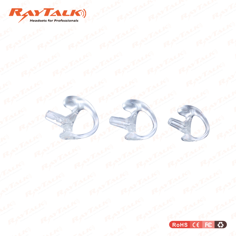 Molded Gel Ear Inserts Replacement Ear Tips White Color