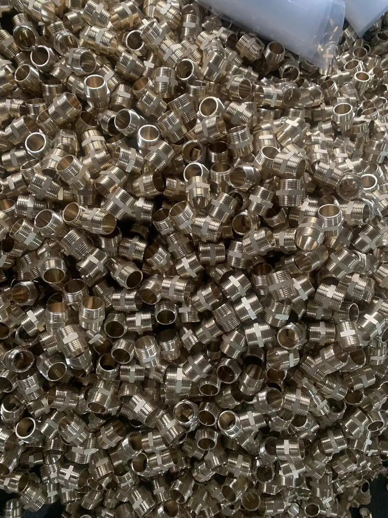 Brass Screw Fitting - of Straight Union with Extention M/F