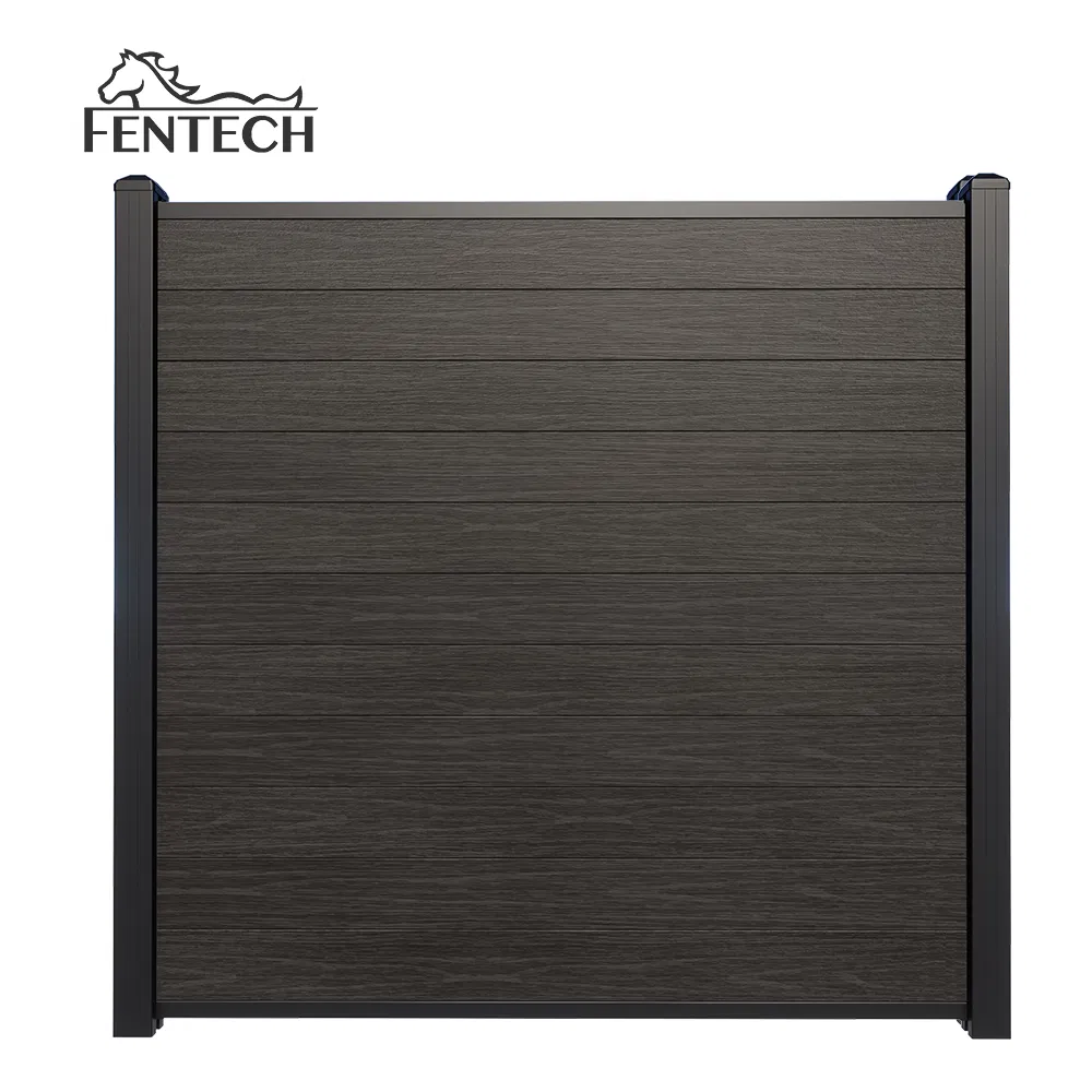 6FT by 6FT Outdoor Privacy WPC Fence Panel Garden Fence