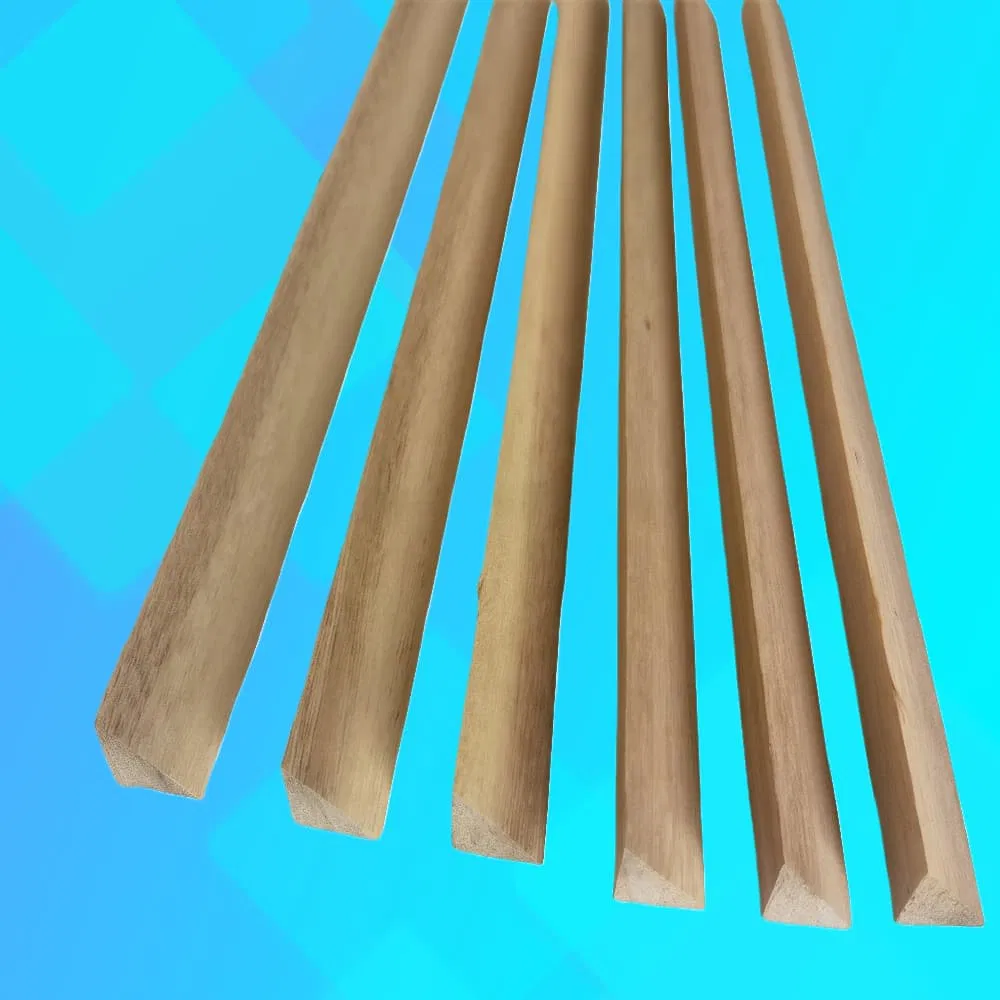 Durable Paulownia Pine Wood Chamfer Strips for All Your Building Needs